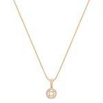 Round Diamond Pendant (18 in.)
