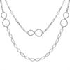 Sterling Silver Infinity Necklace (24)