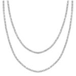 Sterling Silver Necklace (65 in.)