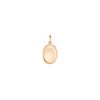 14k Yellow Gold Oval Charm