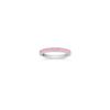 Princess Cut Pink Sapphire Channel Set Anniversary Band