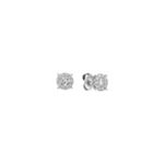 Round Diamond Earrings
