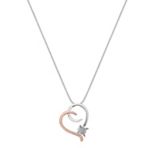 14k White and Rose Gold Pendant (18)