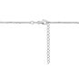 Sterling Silver Floating Heart Pendant and Earrings Two-Piece Set (18)