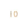 Diamond Hoop Earrings