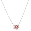 14k White and Rose Gold Diamond Pendant (18)