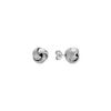 Sterling Silver Twist Earrings