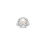 9mm Cultured Freshwater Pearl in Sterling Silver