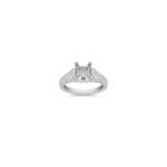 Vintage Diamond Engagement Ring with Pave Setting