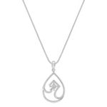 Princess Cut Diamond Pendant (18 in.)