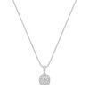 Princess Cut Diamond Pendant (18)