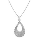 Sterling Silver Pendant (18 in.)