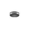 Round Diamond Ring in Titanium