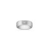 Round Diamond and Titanium Ring (7mm)
