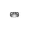 Round Diamond Ring in Black Titanium (7mm)