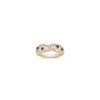 Vintage Round Sapphire and Diamond Ring