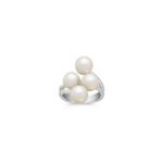8.5mm Cultured Freshwater Pearl and Sterling Silver Ring