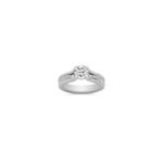 Diamond Engagement Ring with Pave Setting