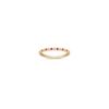 Round Ruby and Diamond Ring