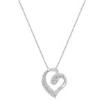 Classic Diamond Heart Pendant (18 in.)