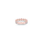 Round Diamond Ring in Two-Tone Gold