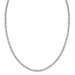 Stainless Steel Box Necklace (30 in.)