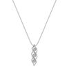 Twist Cluster Diamond Pendant (18)