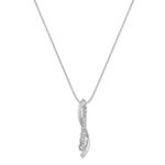 Contemporary Diamond Journey Pendant (18 in.)