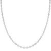 Sterling Silver Circle Necklace (24)