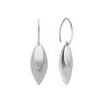 Double Leaf Sterling Silver Earrings