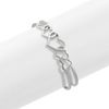 Sterling Silver Heart Cuff Bracelet (7)