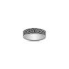 Engraved Comfort Fit Cobalt Ring (7mm)