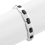Black and White Ceramic Bracelet (8.5 in.)