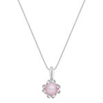 9mm Lavender Cultured Freshwater Pearl Pendant in Sterling Silver (18 in.)