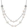 7-9.5mm Cultured Freshwater Pearl and Sterling Silver Necklace (19)
