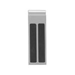 Stainless Steel and Inlaid Wood Money Clip