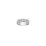 Double Twist Diamond Ring