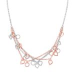 Sterling Silver Heart Necklace (18 in.)