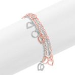 Sterling Silver Heart Bracelet (7)