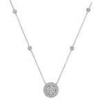 Diamond Cluster Necklace (18)