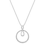 Diamond Circle Pendant (18 in.)