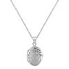 Oval Locket in Sterling Silver (18)
