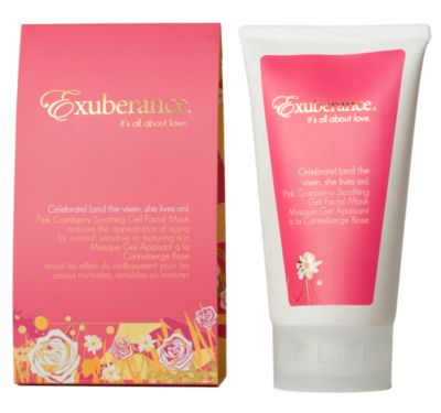 Exuberance Celebrate Pink Cranberry Soothing Gel Mask