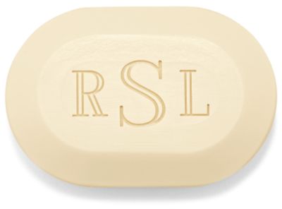 Carved Monogrammed Soaps