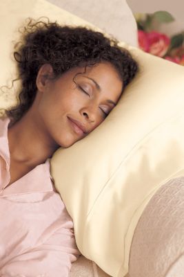 Silk Pillowcase - Brown