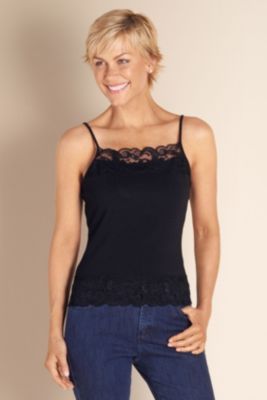 Women's Lace Cami - Black