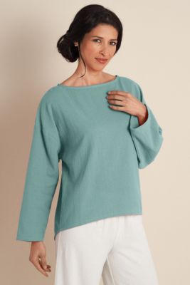 Gauze Pullover
