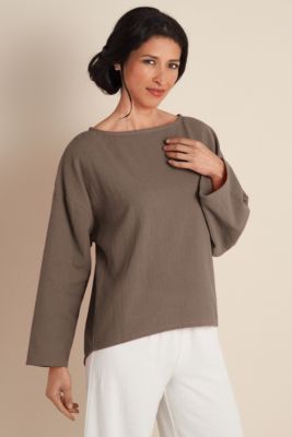Women's Gauze Pullover