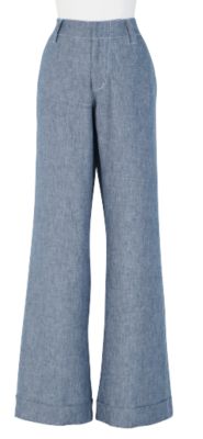 Linen Cuffed Pant