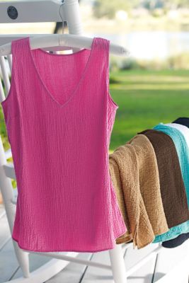 Stretch Gauze Tank